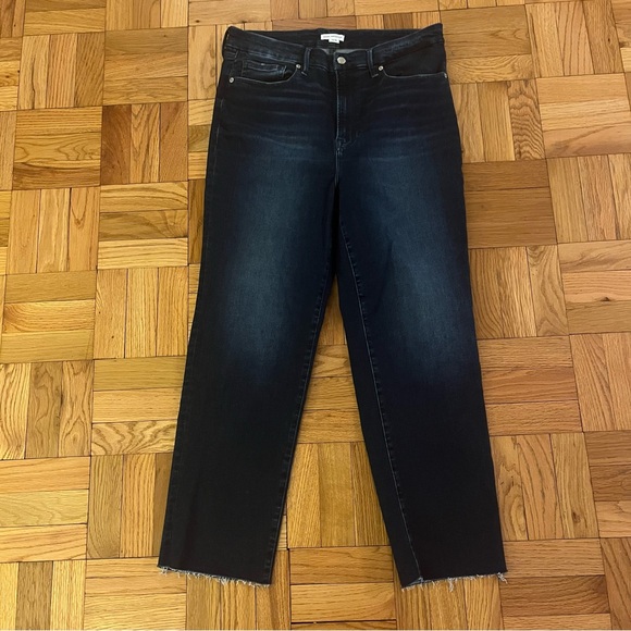 Good American Always Fits Good Legs Skinny Stretch Raw Hem Jeans 14-18 Plus - Picture 3 of 11